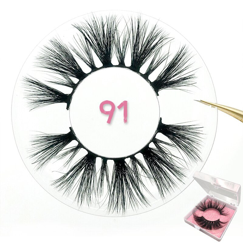 Thick Dramatic  3D Mink Eyelashes