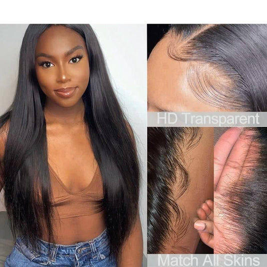 Transparent HD Lace Brazilian Hair Wig