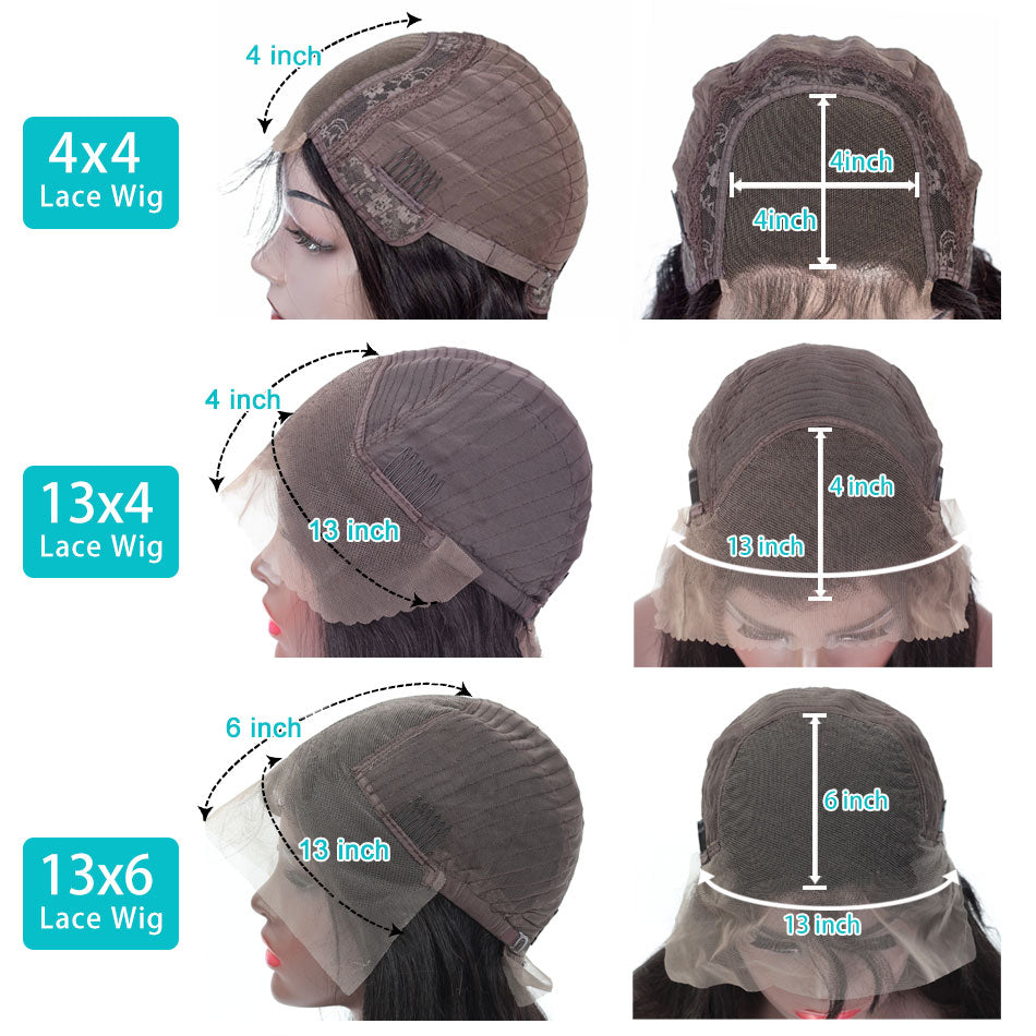 Transparent HD Lace Brazilian Hair Wig