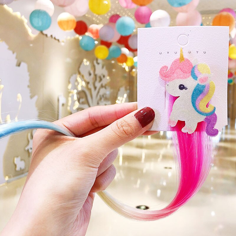 Girl's Unicorn Designed Hair Clip